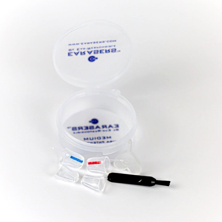 Starter kit pair of Earasers and one pair of sleeves plus cleaning tool and case