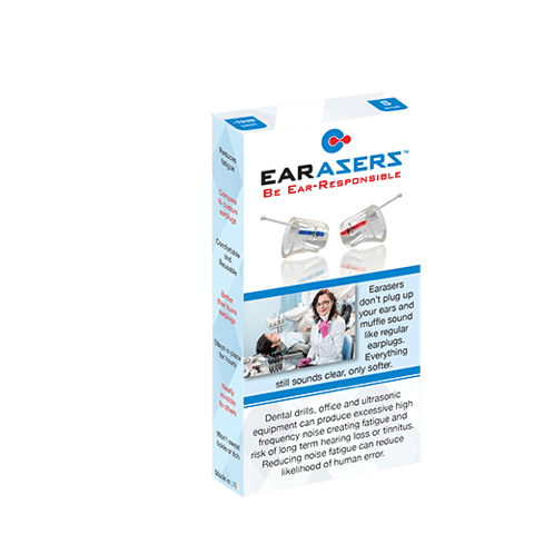 Earasers Regular Earasers Earplugs for Dentists & Hygienists – Earasers Australia