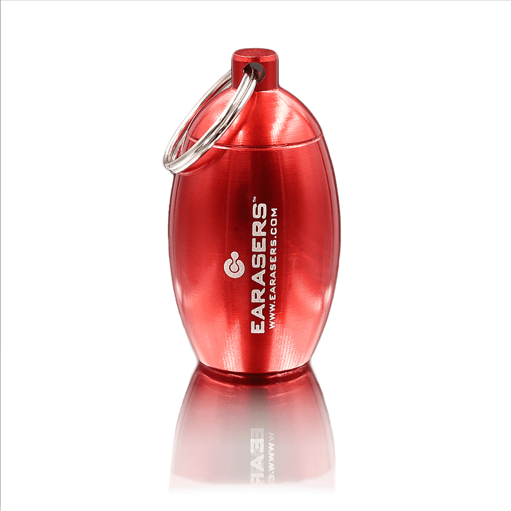 Red stashcan carry case