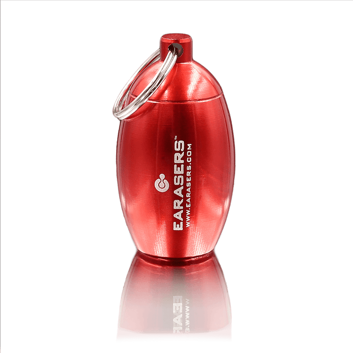 Red stashcan carry case